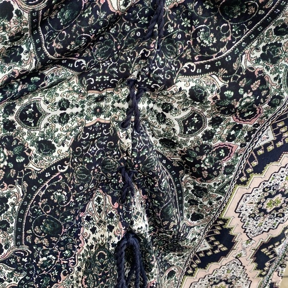 Cupcakes & Cashmere Leela Lace-up Midi Dress Size Small - Picture 8 of 15